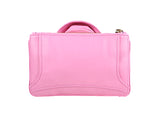 Pink Leather Jacket Handbag